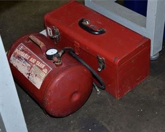 278. Portable Air Tank and Tool Box