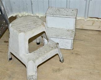 303. Two 2 Step Ladders