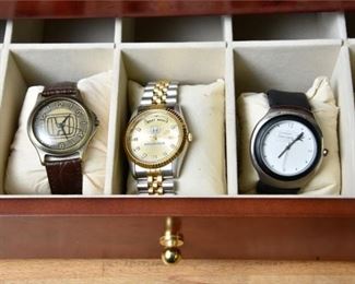 308. Three 3 HONDA Wristwatches