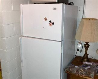 Nice smaller refrigerator and wine cooler