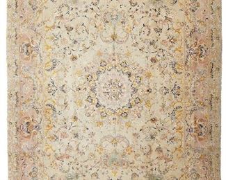 51
A Persian Tabriz Area Rug
Mid-20th Century
The wool and silk on silk rug
143" H x 98.5" W
Estimate: $2,000 - $3,000