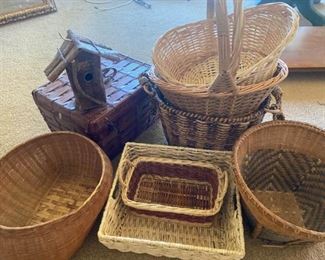 248Variety of Decorative Baskets
