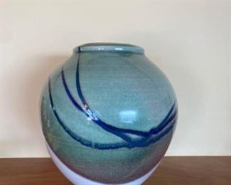 261Signed Bauer Ceramic Art Vase