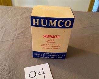  1 Pound Spermaceti Granules Candle making Supplies Humco Rare