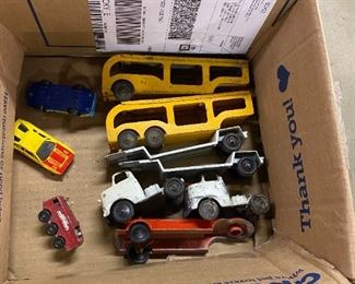 Lot of Toy Cars Tootsie toy