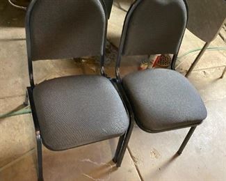 Pair of Gray Chairs