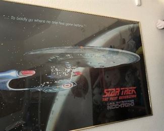 Star Trek posters and items 
