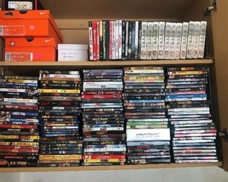 DVDS and many blue ray new