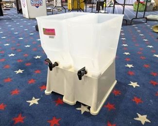 (2) Three Gallon Tablecraft Beverage Dispensers, Without Lids