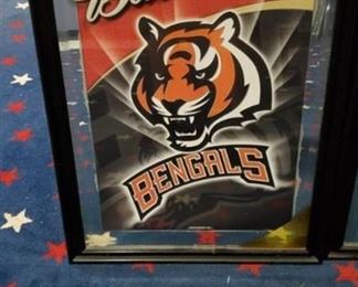 23in x 31in Budweiser Bengals Picture