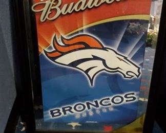 23in x 31in Budweiser Denver Broncos Picture