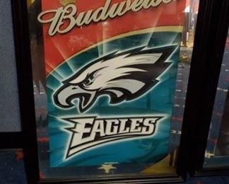 23in x 31in Budweiser Philadelphia Eagles Picture