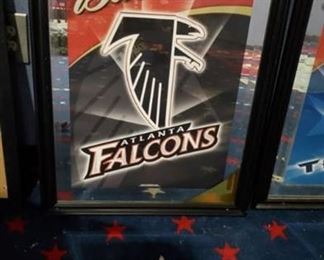 23in x 31in Budweiser Atlanta Falcons Picture
