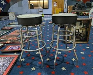 (2) Coors Light Cushioned Bar Stools