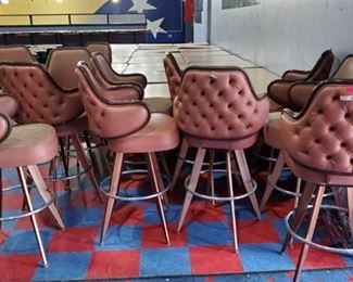 (12) Bar Height Chairs