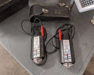 (2) Wiggy Voltage Testers Series A Class 6610 Type VT-1 Listed 193F