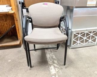 (2) Cushioned Chairs