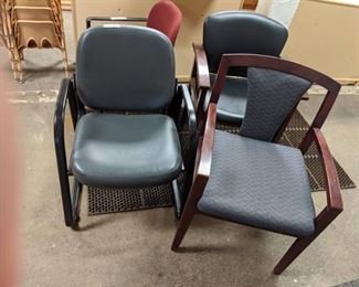 (4) Assorted Office Chairs