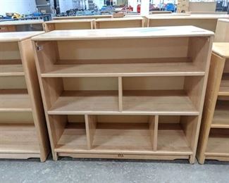 (1) Wooden Bookshelf (3000E4148)