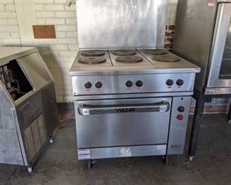 Vulcan Electric Range with 6 Burners and Oven EV36S-Y3A