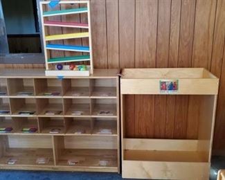 Wood Cubicle, Wood Storage, Toy
