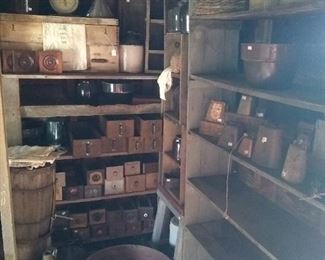 Sewing machine drawers