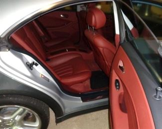Rear interior Mercedes