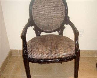 One of a pair vintage chairs.