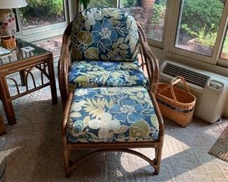 #3	Rattan Chair w/ottoman - Benchcraft 	$125 	 call 256-603-4198 
