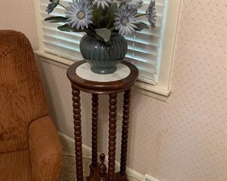 #38	Laminate w/marble Top Fern Stand   33" Tall	 $30.00 	 call 256-603-4198 
