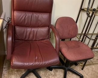 #49	Burgandy Pleather Office Chair - as is	 $35.00 	 call 256-603-4198 
#50	Burgandy Fabric office chair	 $20.00 	 call 256-603-4198 
