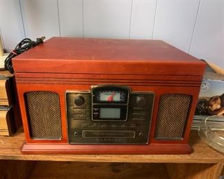 #60	Crossley Record Player/CD Player/Radio  CR2405A	$75 	 call 256-603-4198 
