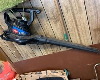 #92	Toro Electric Blower  (2) @ 20 each 	 $40.00 	 call 256-603-4198 
