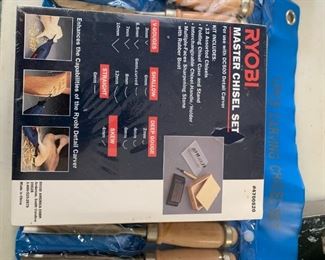 #96	Ryobi Master Chisel Set - new in wrap	 $20.00 	 call 256-603-4198 
