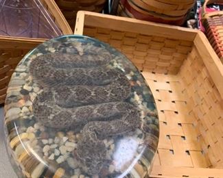 #109	Snake Paperweight	 $75.00 	 call 256-603-4198 
