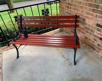 #176	front porch bench 	 $75.00 	 call 256-603-4198 
