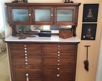 Dentists cabinet early 1900