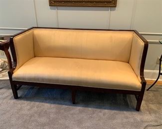 Bloomingdale's silk sofa