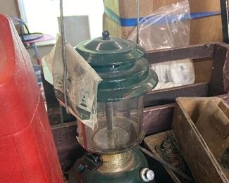 Coleman Lantern with Plastic Cover 