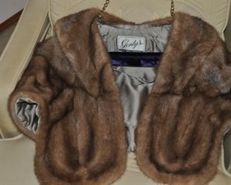 Vintage fur stole