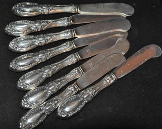 Towle King Richard 60-piece set sterling flatware in wooden case