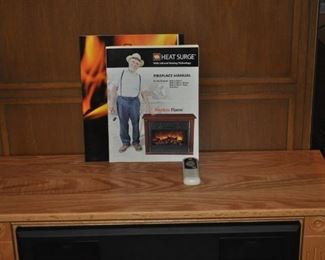 Heat Surge Fireless Flame Fireplace