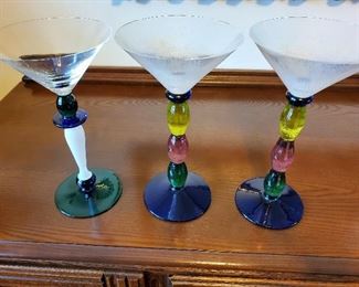 individually handcrafted stemware