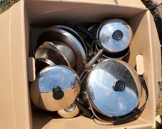 revere ware pots and pans collection