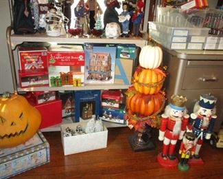 pumpkins & nutcrackers