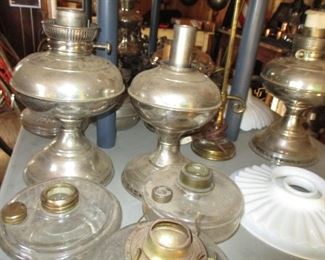 kerosene lamps