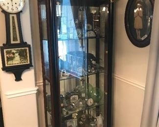 Great Curio glass cabinet 