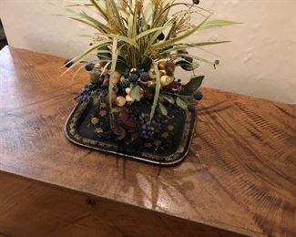 Dried floral arrangement $28.