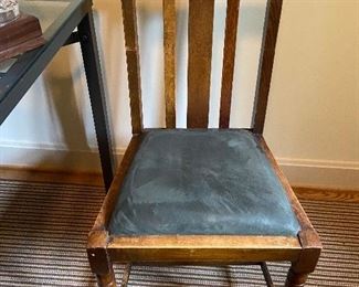 wooden side chair $40