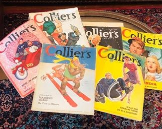 Vintage Collier’s Magazines from the 40’s